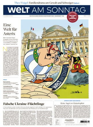 WELT AM SONNTAG Frühausgabe