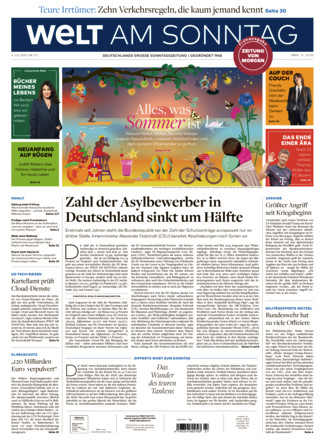 WELT AM SONNTAG Frühausgabe