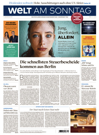 WELT AM SONNTAG Frühausgabe