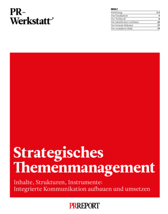 PR-Werkstatt