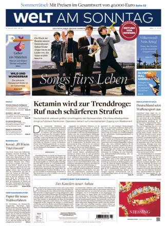 WELT AM SONNTAG Frühausgabe