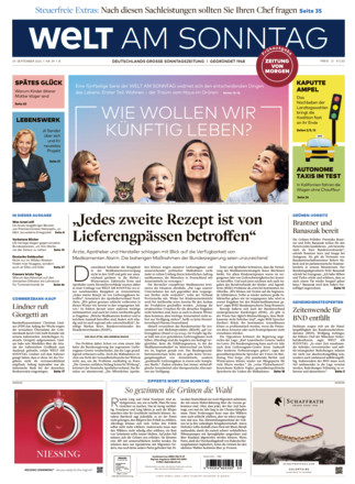 WELT AM SONNTAG Frühausgabe - ePaper