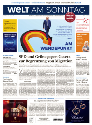 WELT AM SONNTAG Frühausgabe - ePaper