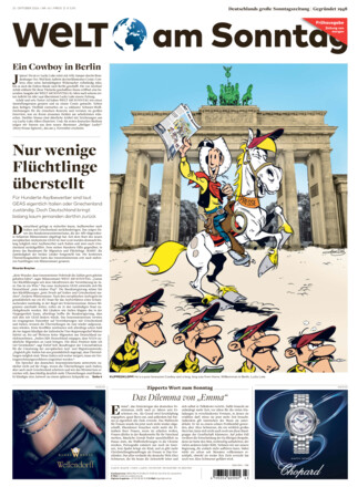 WELT AM SONNTAG Frühausgabe