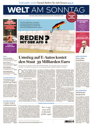 WELT AM SONNTAG Frühausgabe