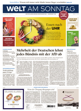 WELT AM SONNTAG Frühausgabe - ePaper