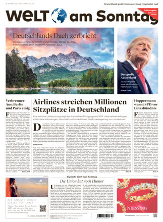 WELT AM SONNTAG Frühausgabe