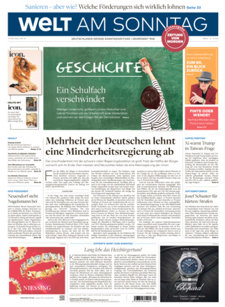 WELT AM SONNTAG Frühausgabe