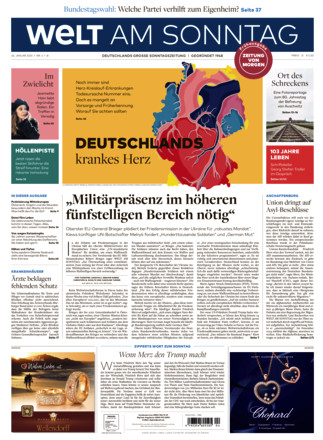 WELT AM SONNTAG Frühausgabe - ePaper