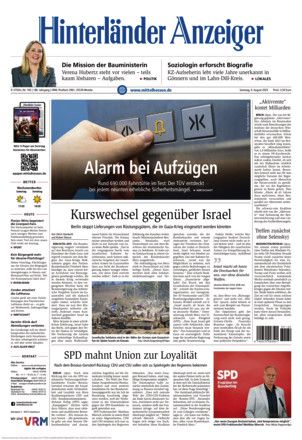 Hinterländer Anzeiger - ePaper