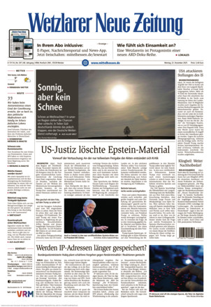 Wetzlarer Neue Zeitung