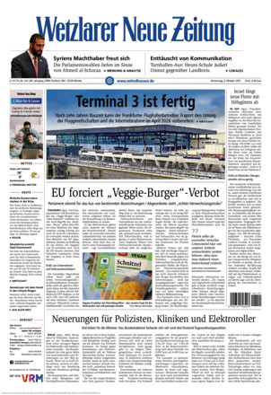 Wetzlarer Neue Zeitung