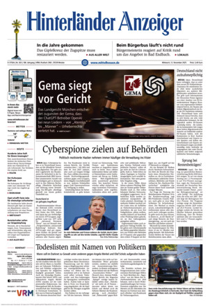 Hinterländer Anzeiger