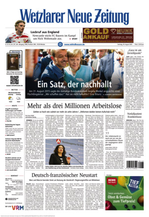 Wetzlarer Neue Zeitung - ePaper