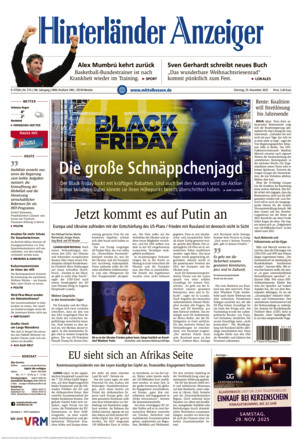 Hinterländer Anzeiger - ePaper