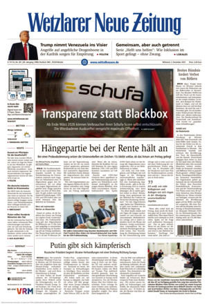 Wetzlarer Neue Zeitung