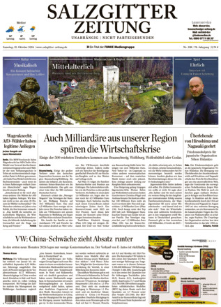 Salzgitter Zeitung - ePaper