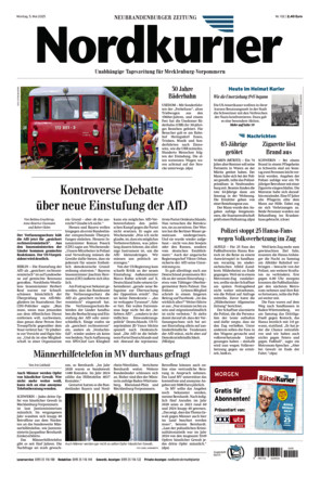 Nordkurier - Neubrandenburger Zeitung