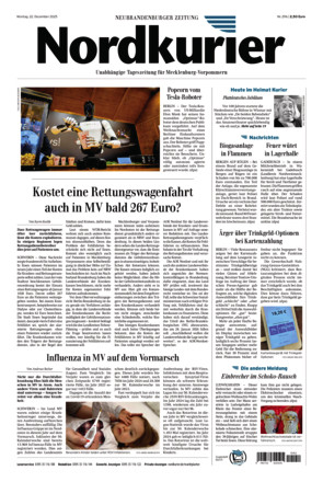 Nordkurier - Neubrandenburger Zeitung