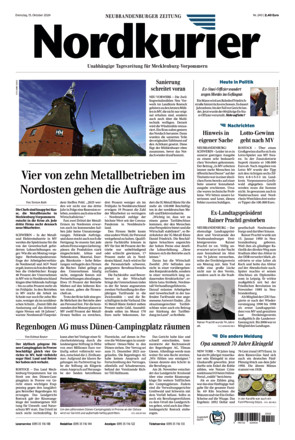 Nordkurier - Neubrandenburger Zeitung - ePaper