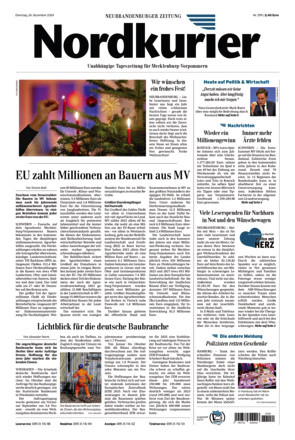 Nordkurier - Neubrandenburger Zeitung