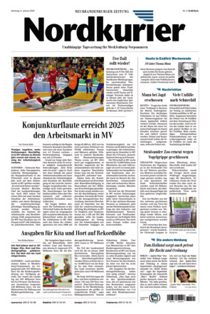 Nordkurier - Neubrandenburger Zeitung