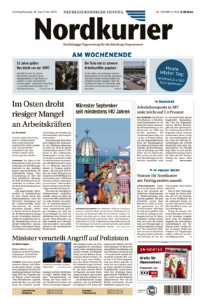 Nordkurier - Neubrandenburger Zeitung Stargard