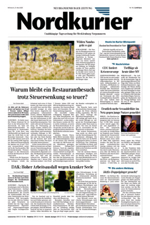 Nordkurier - Neubrandenburger Zeitung