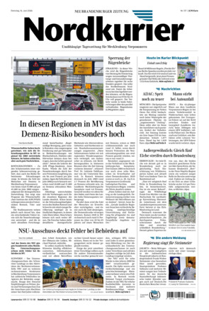 Nordkurier - Neubrandenburger Zeitung