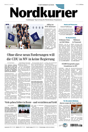 Nordkurier - Vorpommern Kurier Jarmen - ePaper