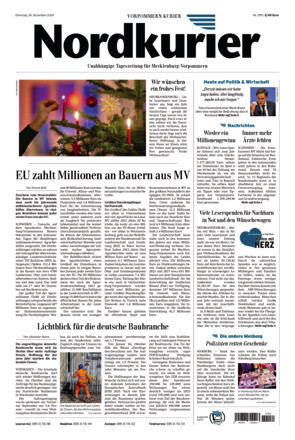 Nordkurier - Vorpommern Kurier Anklam