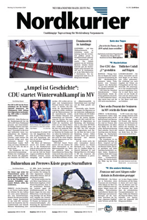 Nordkurier - Neubrandenburger Zeitung