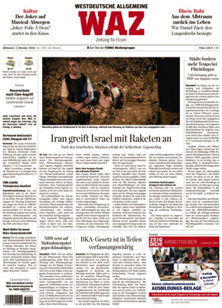 WAZ Westdeutsche Allgemeine Zeitung - ePaper