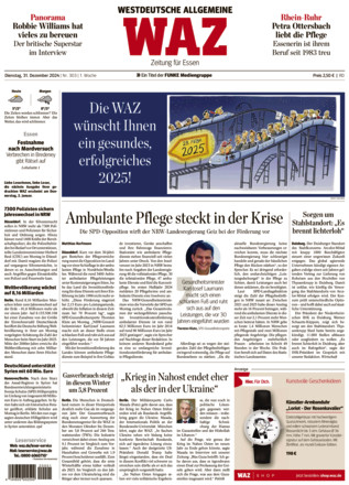 WAZ Westdeutsche Allgemeine Zeitung - ePaper