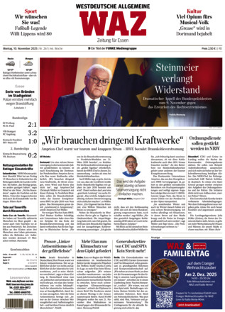 WAZ Westdeutsche Allgemeine Zeitung