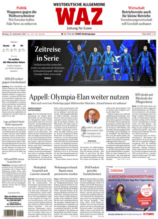 WAZ Westdeutsche Allgemeine Zeitung