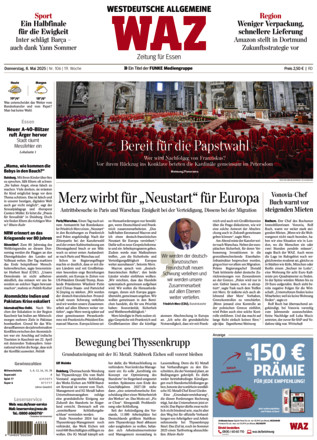 WAZ Westdeutsche Allgemeine Zeitung