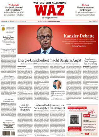 WAZ Westdeutsche Allgemeine Zeitung