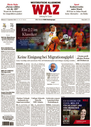 WAZ Westdeutsche Allgemeine Zeitung - ePaper