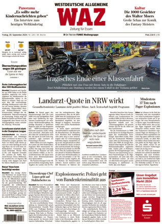 WAZ Westdeutsche Allgemeine Zeitung - ePaper