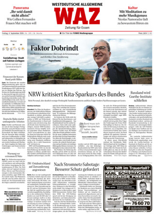 WAZ Westdeutsche Allgemeine Zeitung