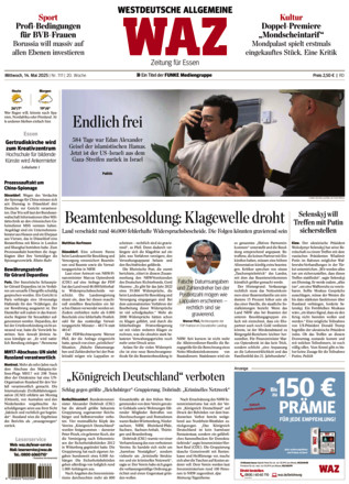 WAZ Westdeutsche Allgemeine Zeitung