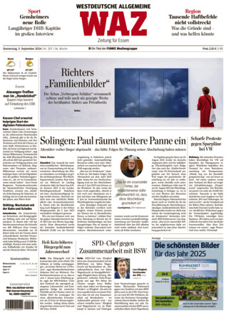 WAZ Westdeutsche Allgemeine Zeitung