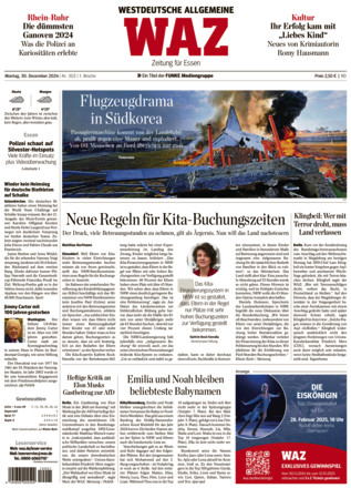 WAZ Westdeutsche Allgemeine Zeitung - ePaper