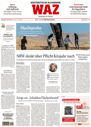 WAZ Westdeutsche Allgemeine Zeitung
