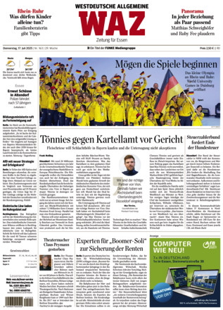 WAZ Westdeutsche Allgemeine Zeitung