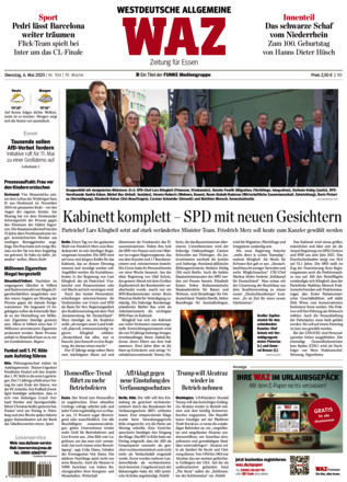 WAZ Westdeutsche Allgemeine Zeitung