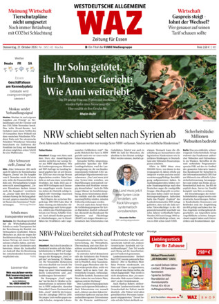 WAZ Westdeutsche Allgemeine Zeitung