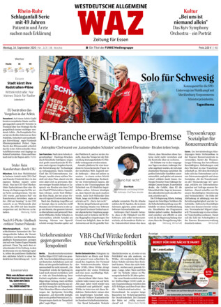 WAZ Westdeutsche Allgemeine Zeitung