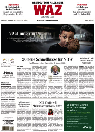 WAZ Westdeutsche Allgemeine Zeitung